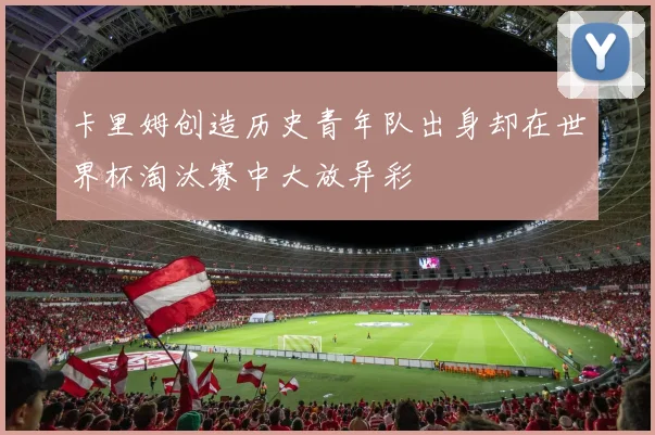卡里姆创造历史青年队出身却在世界杯淘汰赛中大放异彩