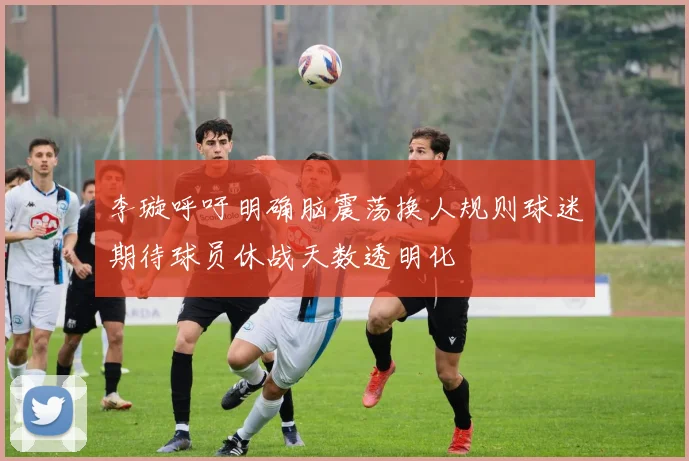 李璇呼吁明确脑震荡换人规则球迷期待球员休战天数透明化